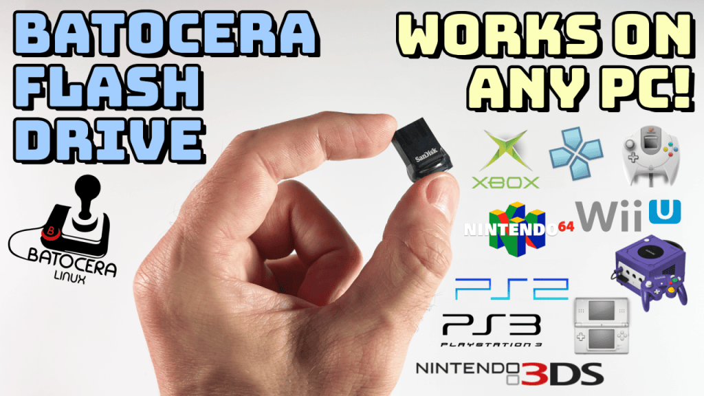 Build a Batocera Console: EmulationStation on a Drive, Boot Any PC